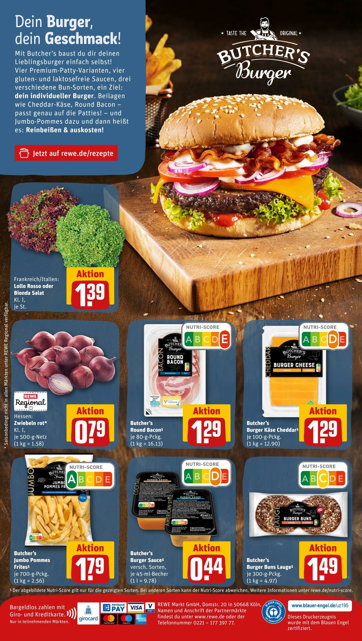 Prospekt Rewe 20.03.2023 - 25.03.2023