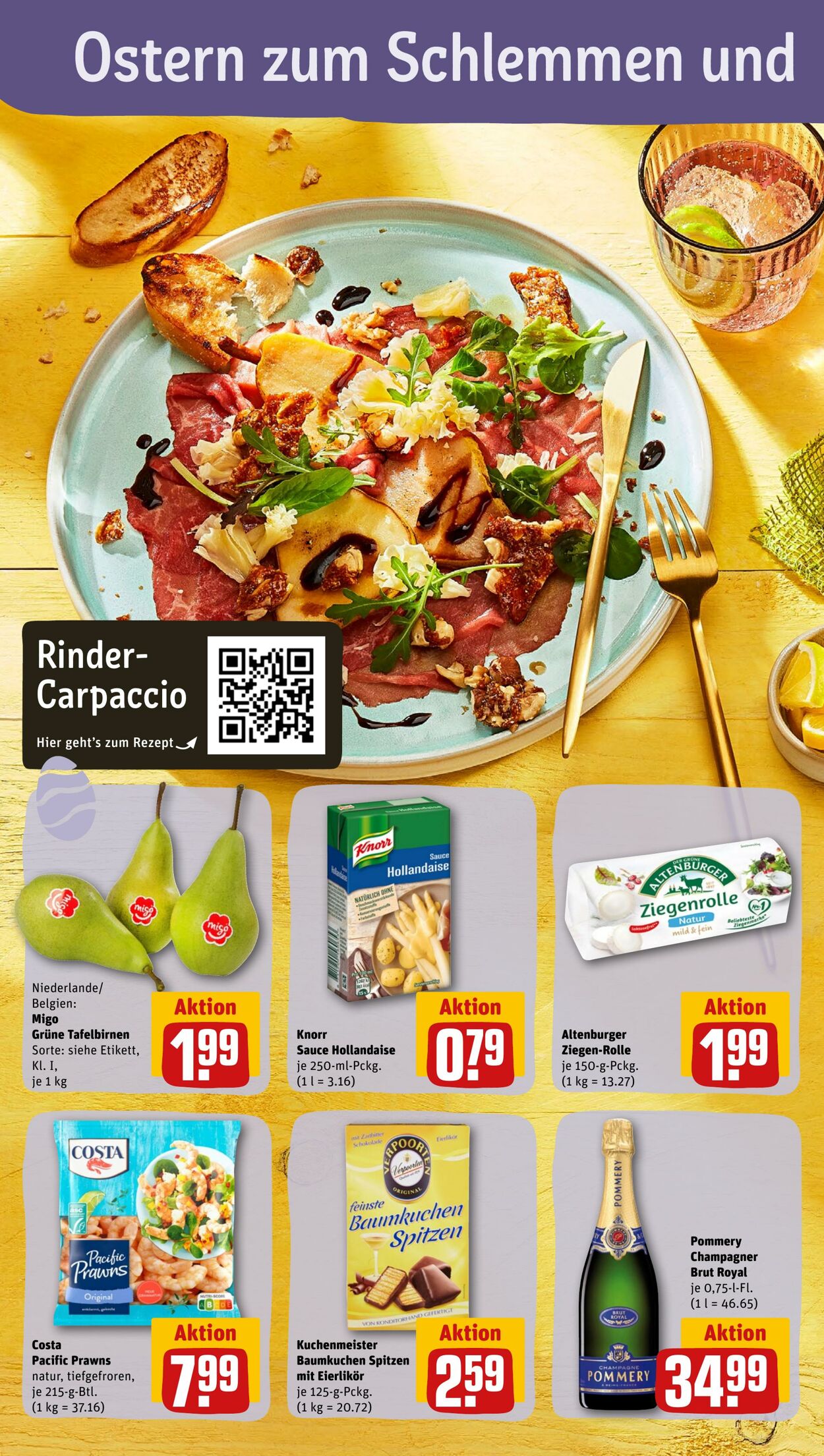 Prospekt Rewe 03.04.2023 - 08.04.2023