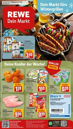 Prospekt Rewe 21.11.2022 - 26.11.2022