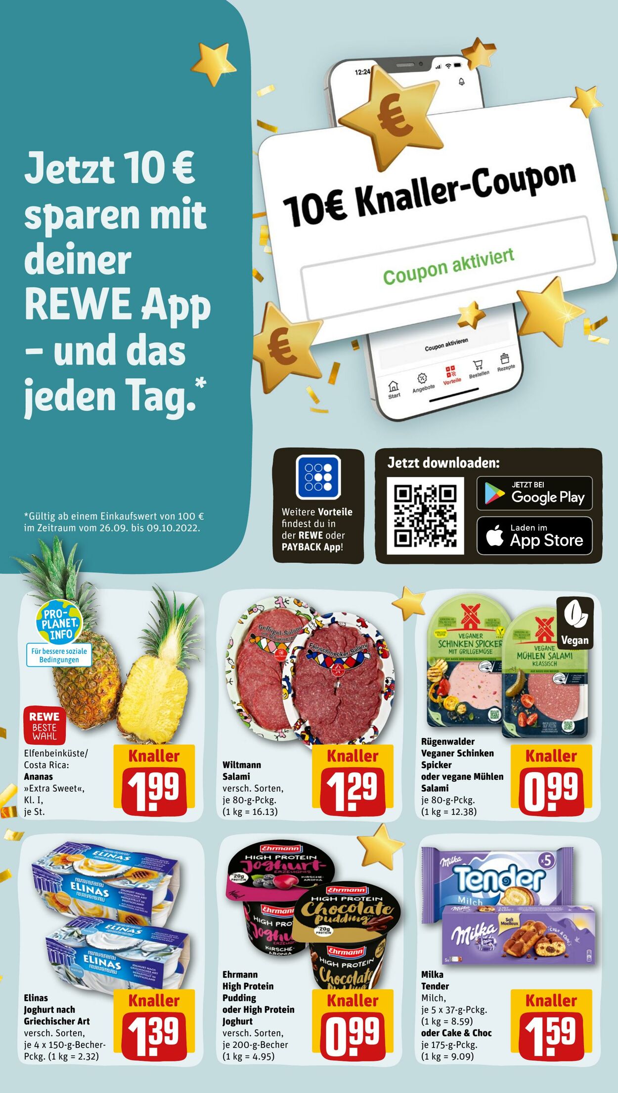 Prospekt Rewe 04.10.2022 - 08.10.2022