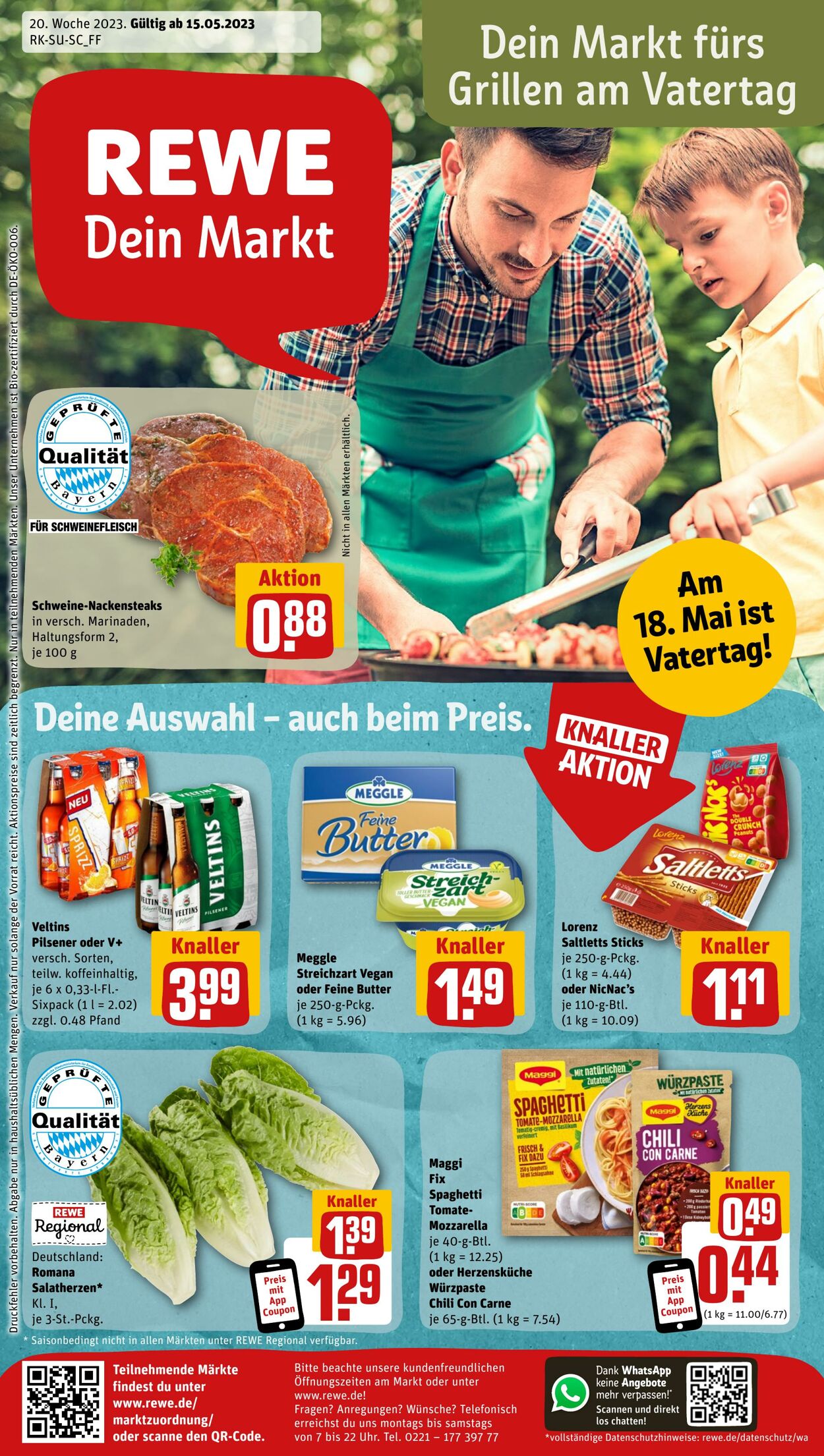 Prospekt Rewe 15.05.2023 - 20.05.2023