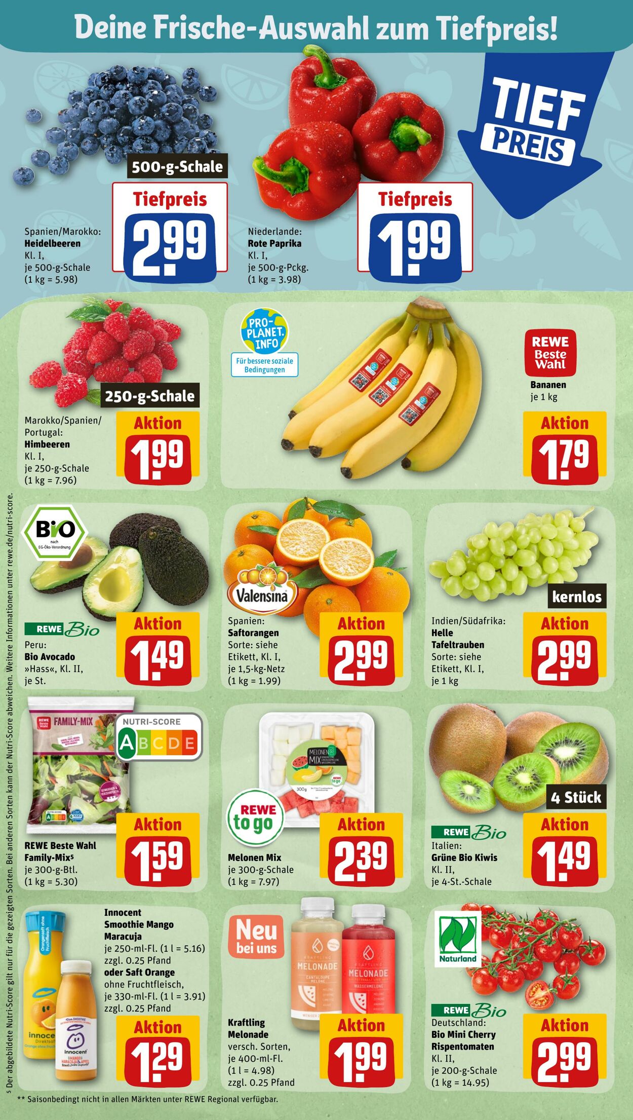 Prospekt Rewe 15.05.2023 - 20.05.2023