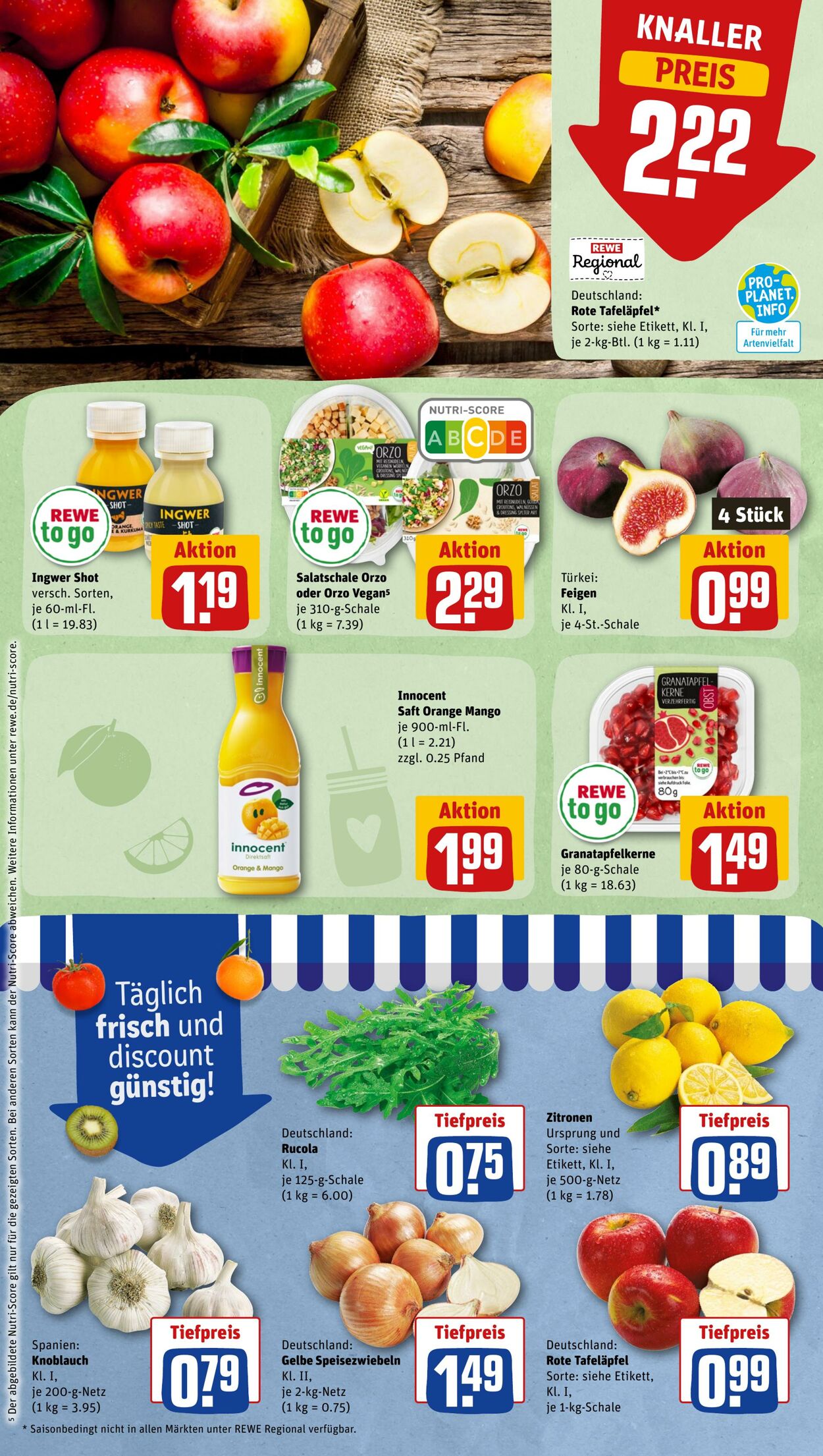 Prospekt Rewe 19.09.2022 - 24.09.2022