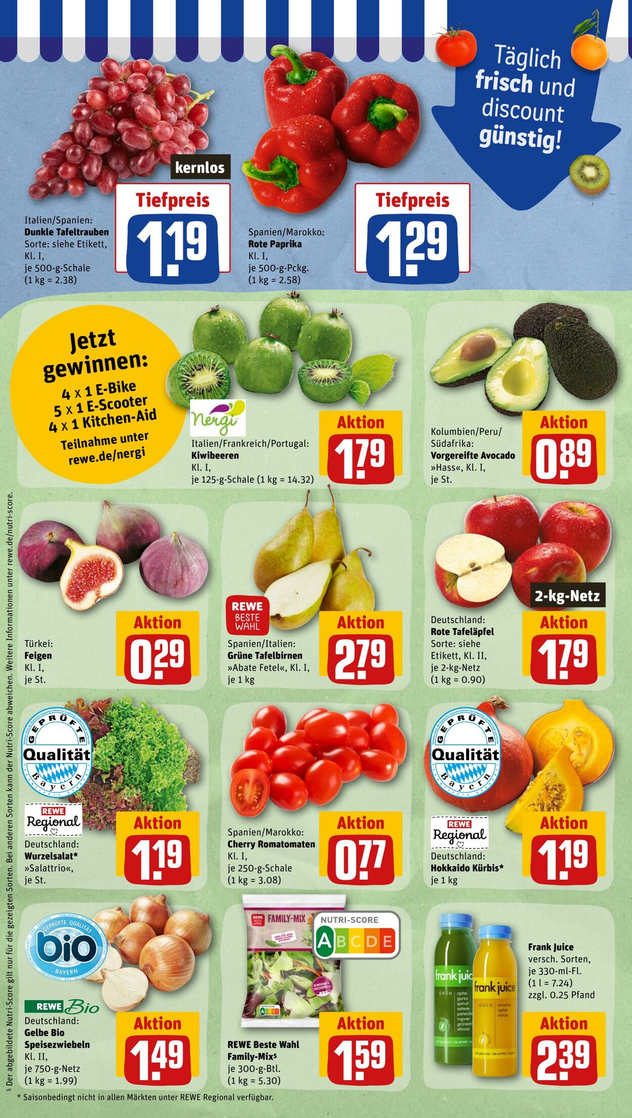 Prospekt Rewe 26.09.2022 - 01.10.2022