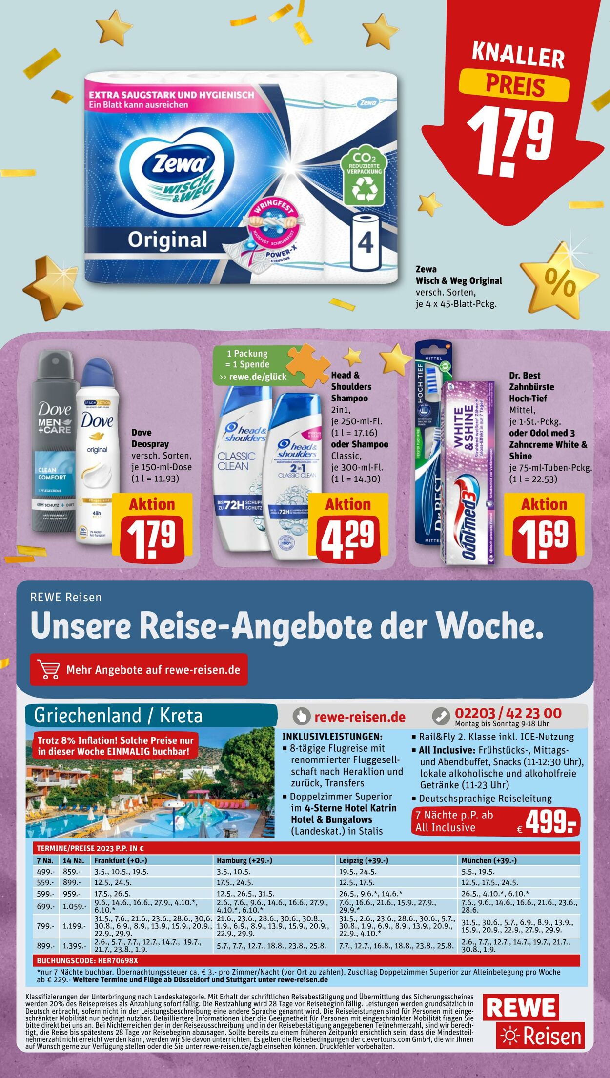 Prospekt Rewe 26.09.2022 - 01.10.2022