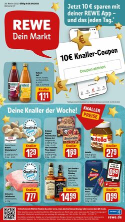 Prospekt Rewe 26.09.2022 - 01.10.2022