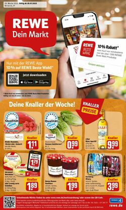 Prospekt Rewe 18.07.2022 - 23.07.2022