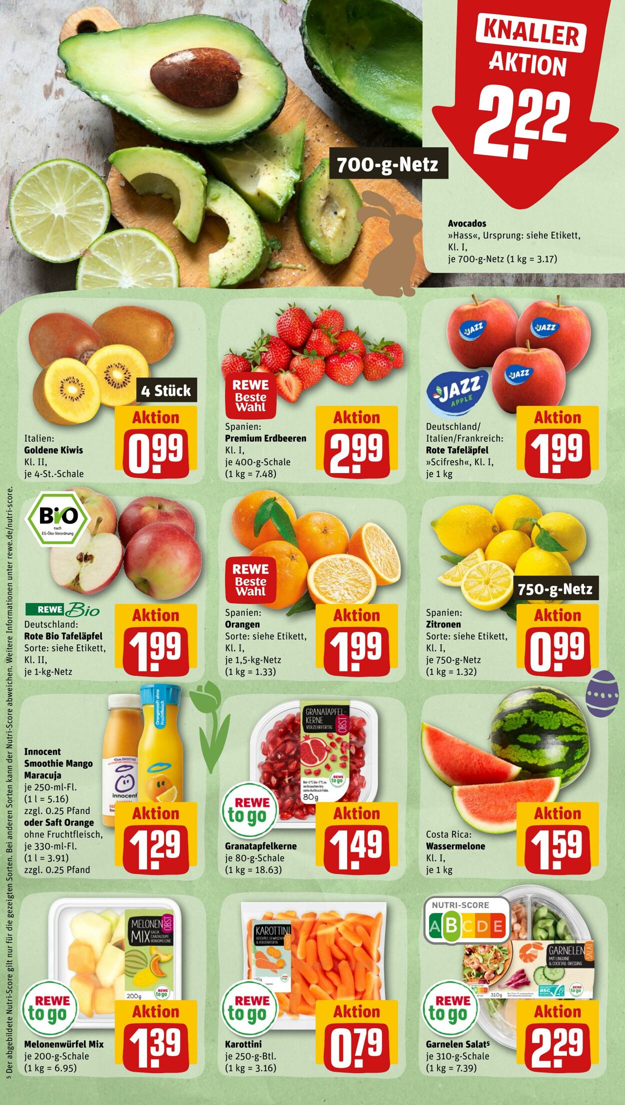 Prospekt Rewe 20.03.2023 - 25.03.2023