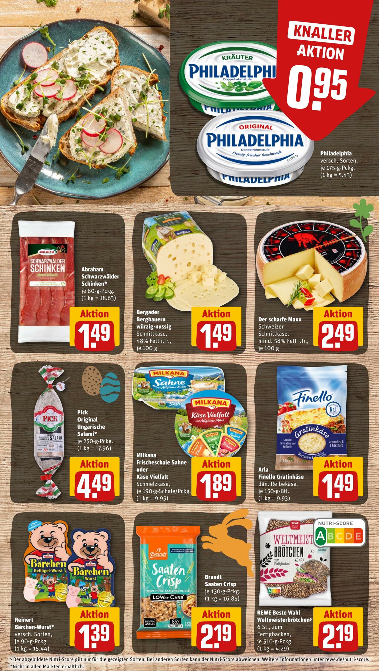 Prospekt Rewe 20.03.2023 - 25.03.2023