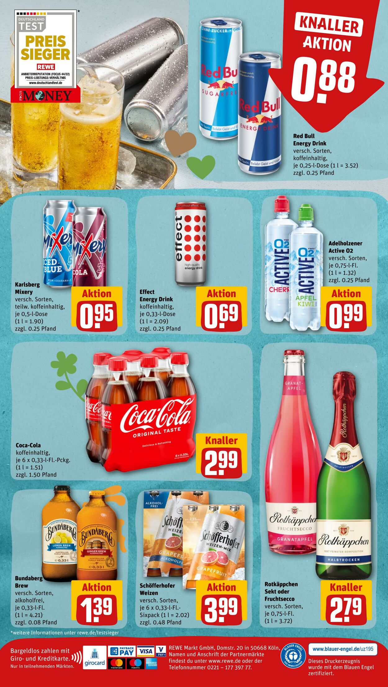 Prospekt Rewe 20.03.2023 - 25.03.2023