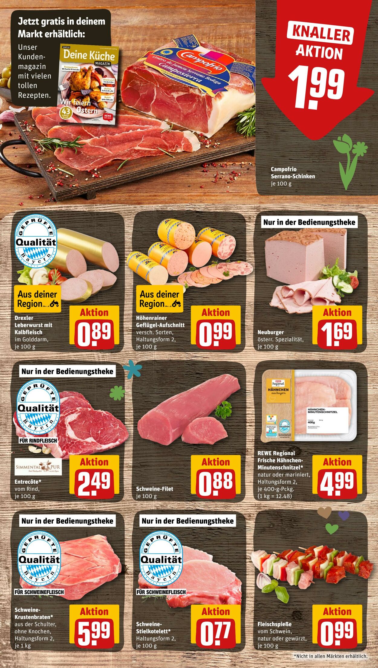 Prospekt Rewe 20.03.2023 - 25.03.2023