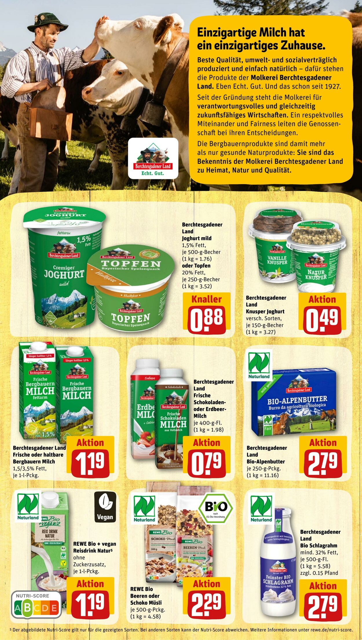 Prospekt Rewe 20.03.2023 - 25.03.2023