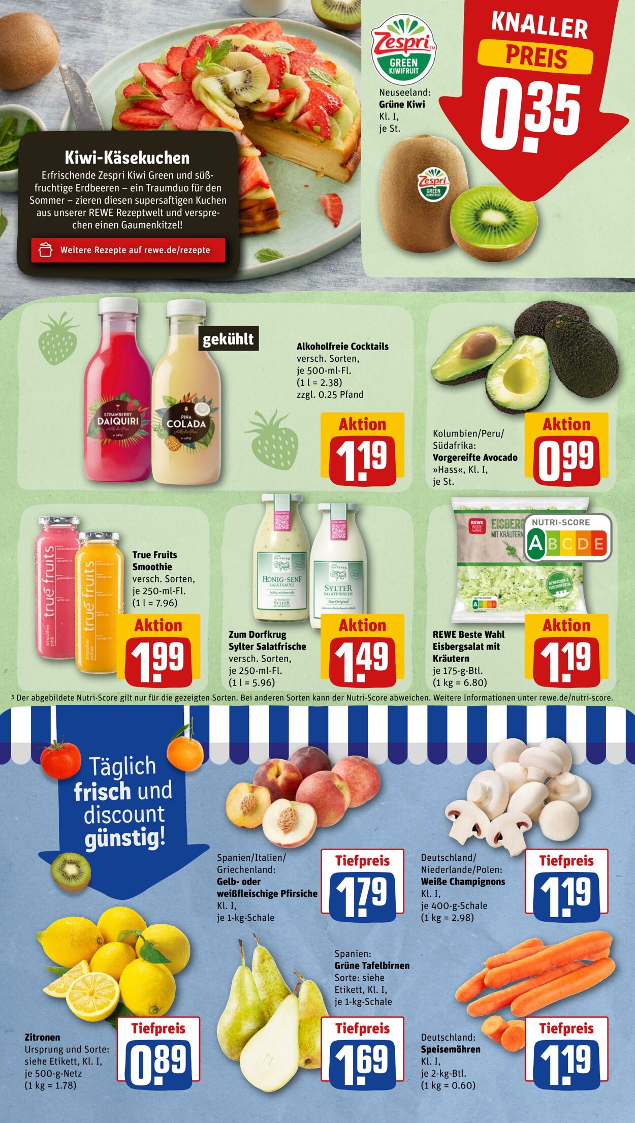 Prospekt Rewe 22.08.2022 - 27.08.2022