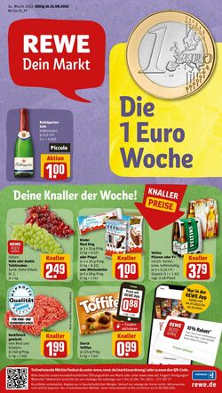 Prospekt Rewe 22.08.2022 - 27.08.2022