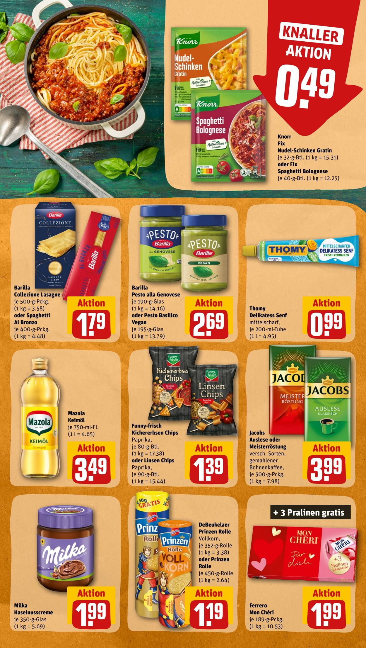 Prospekt Rewe 23.01.2023 - 28.01.2023