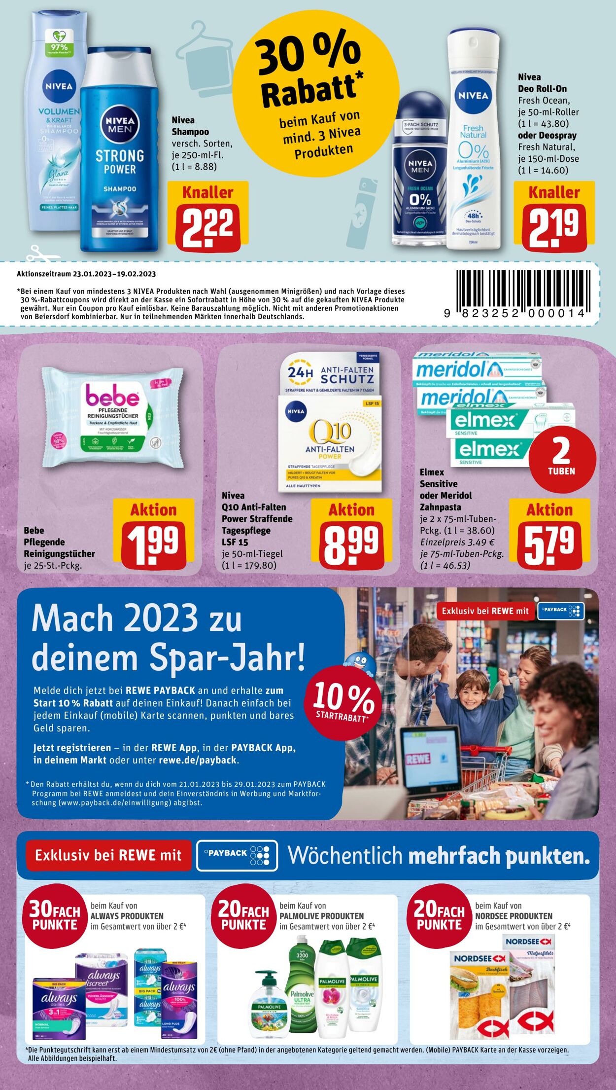 Prospekt Rewe 23.01.2023 - 28.01.2023