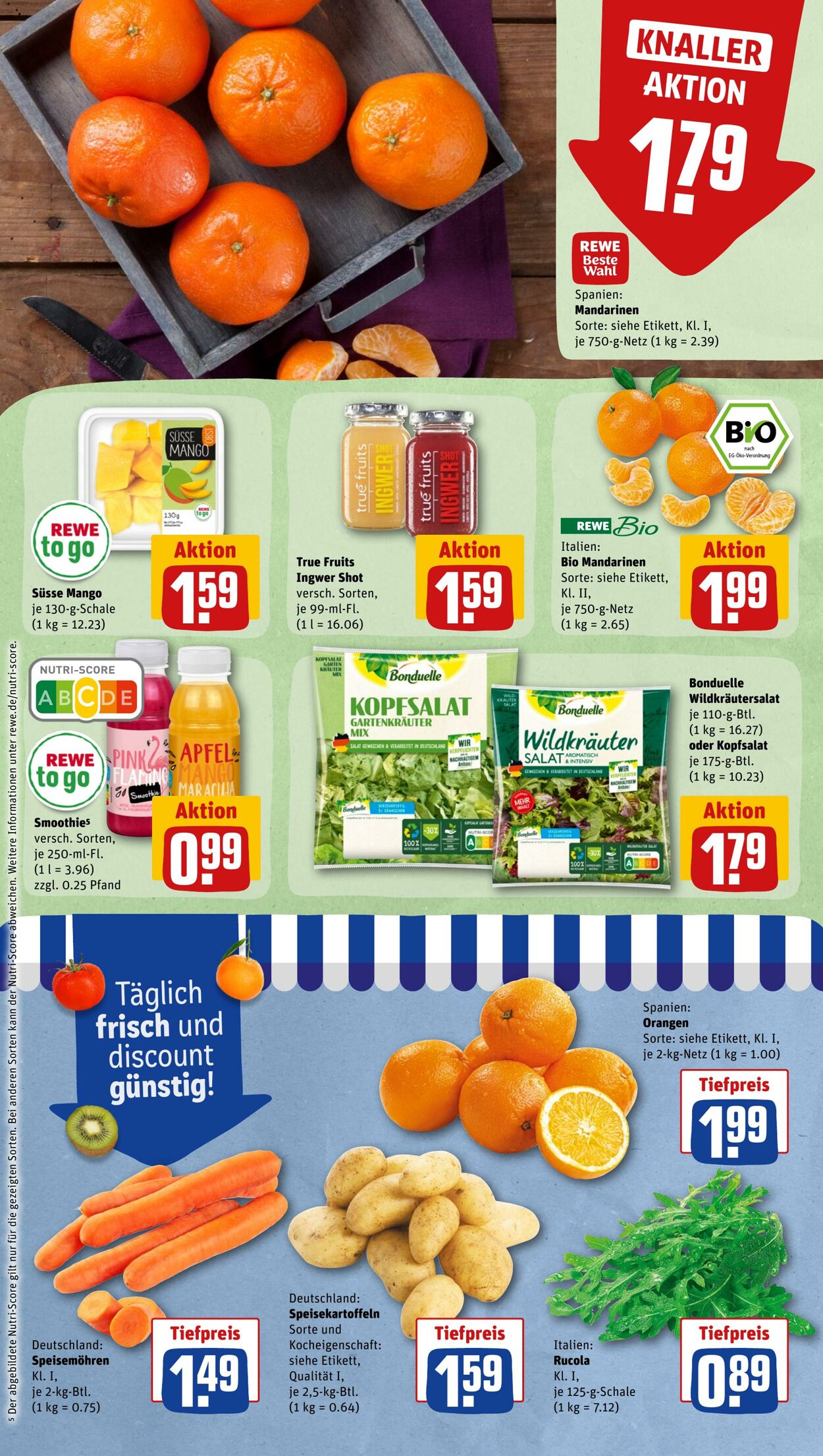 Prospekt Rewe 23.01.2023 - 28.01.2023