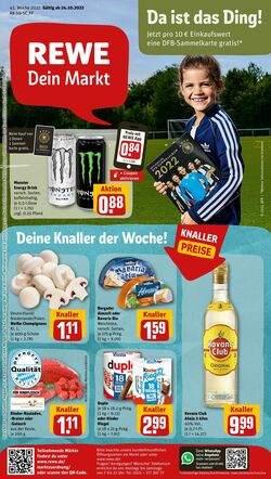 Prospekt Rewe 24.10.2022 - 29.10.2022