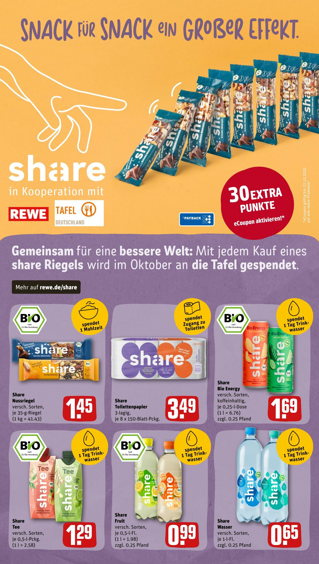 Prospekt Rewe 10.10.2022 - 15.10.2022