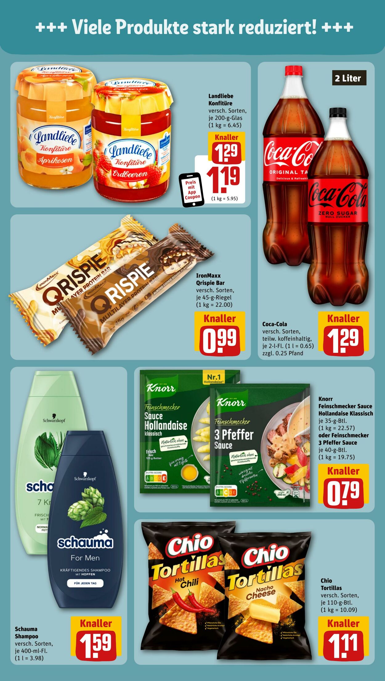 Prospekt Rewe 21.08.2023 - 26.08.2023