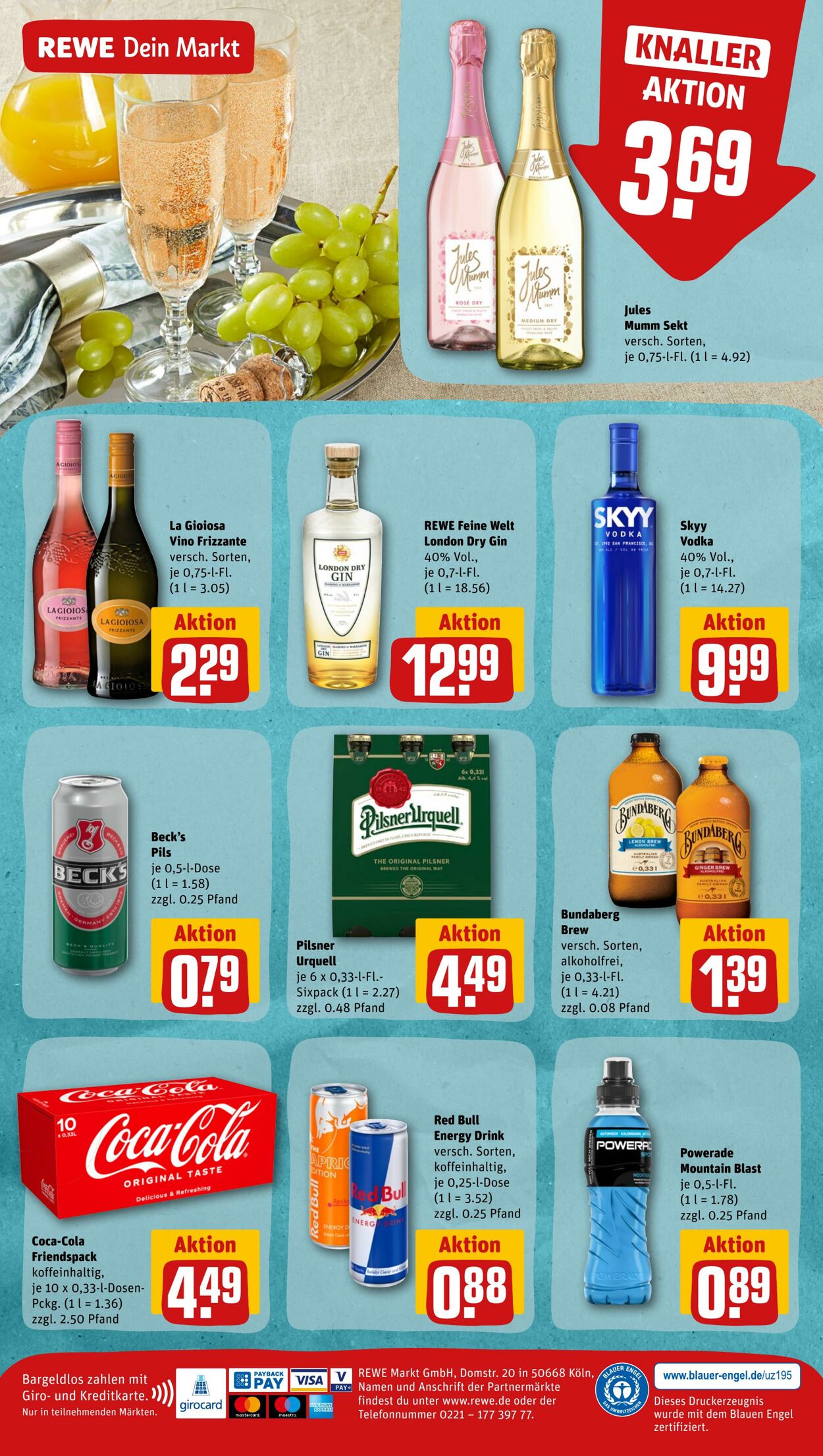 Prospekt Rewe 30.01.2023 - 04.02.2023