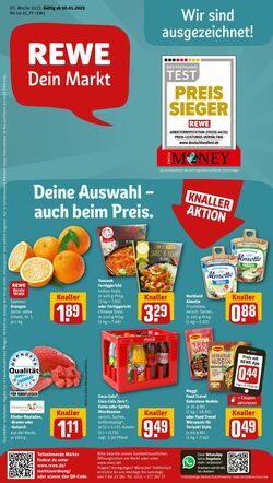 Prospekt Rewe 30.01.2023 - 04.02.2023