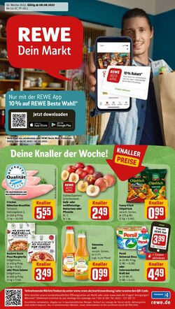 Prospekt Rewe 08.08.2022 - 13.08.2022