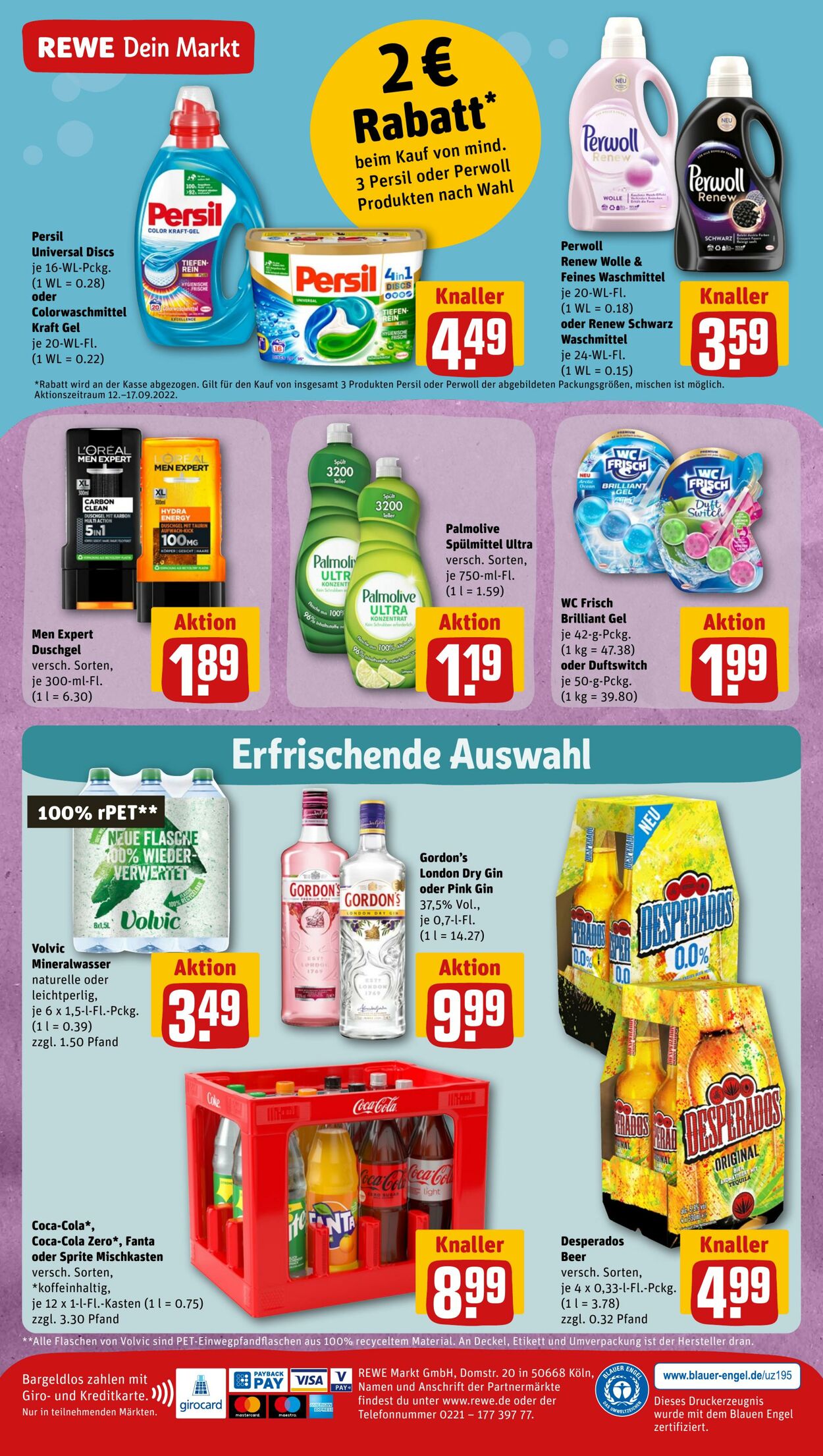 Prospekt Rewe 12.09.2022 - 17.09.2022