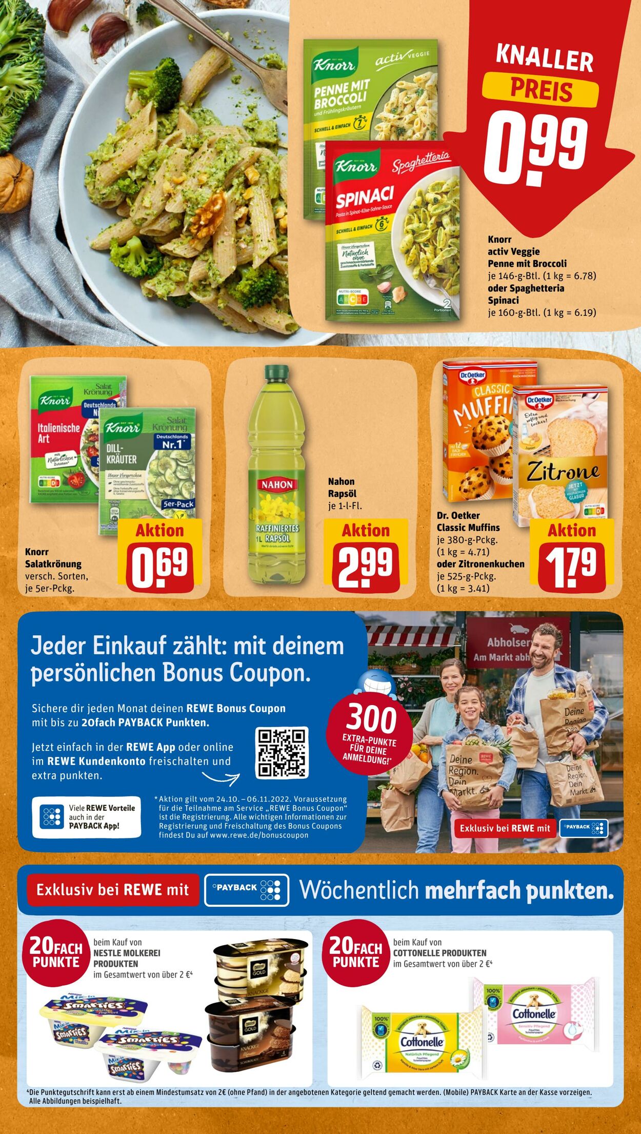 Prospekt Rewe 31.10.2022 - 05.11.2022