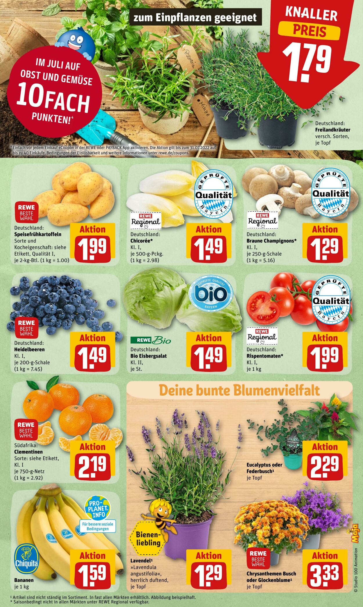 Prospekt Rewe 25.07.2022 - 30.07.2022