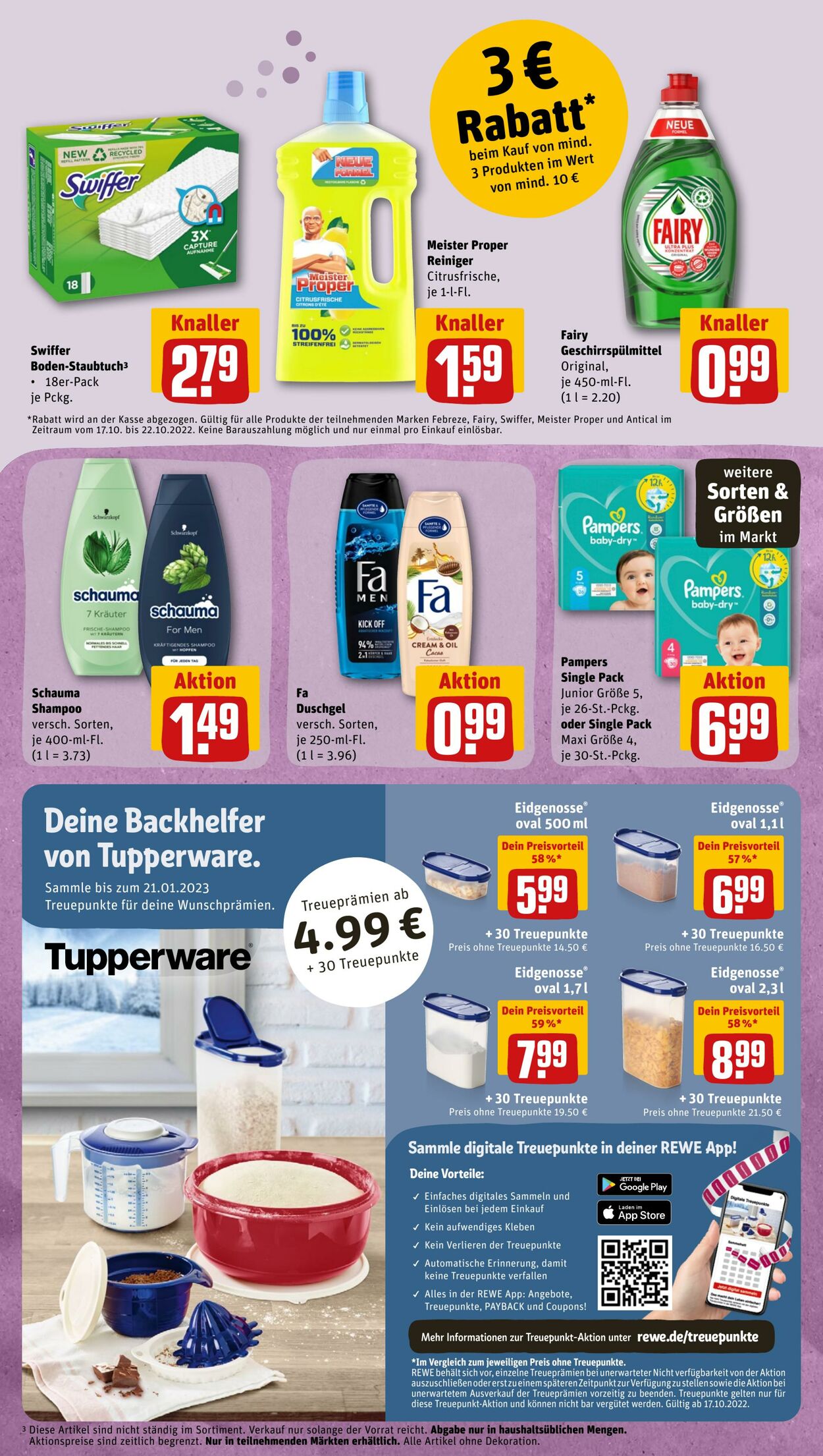 Prospekt Rewe 17.10.2022 - 22.10.2022