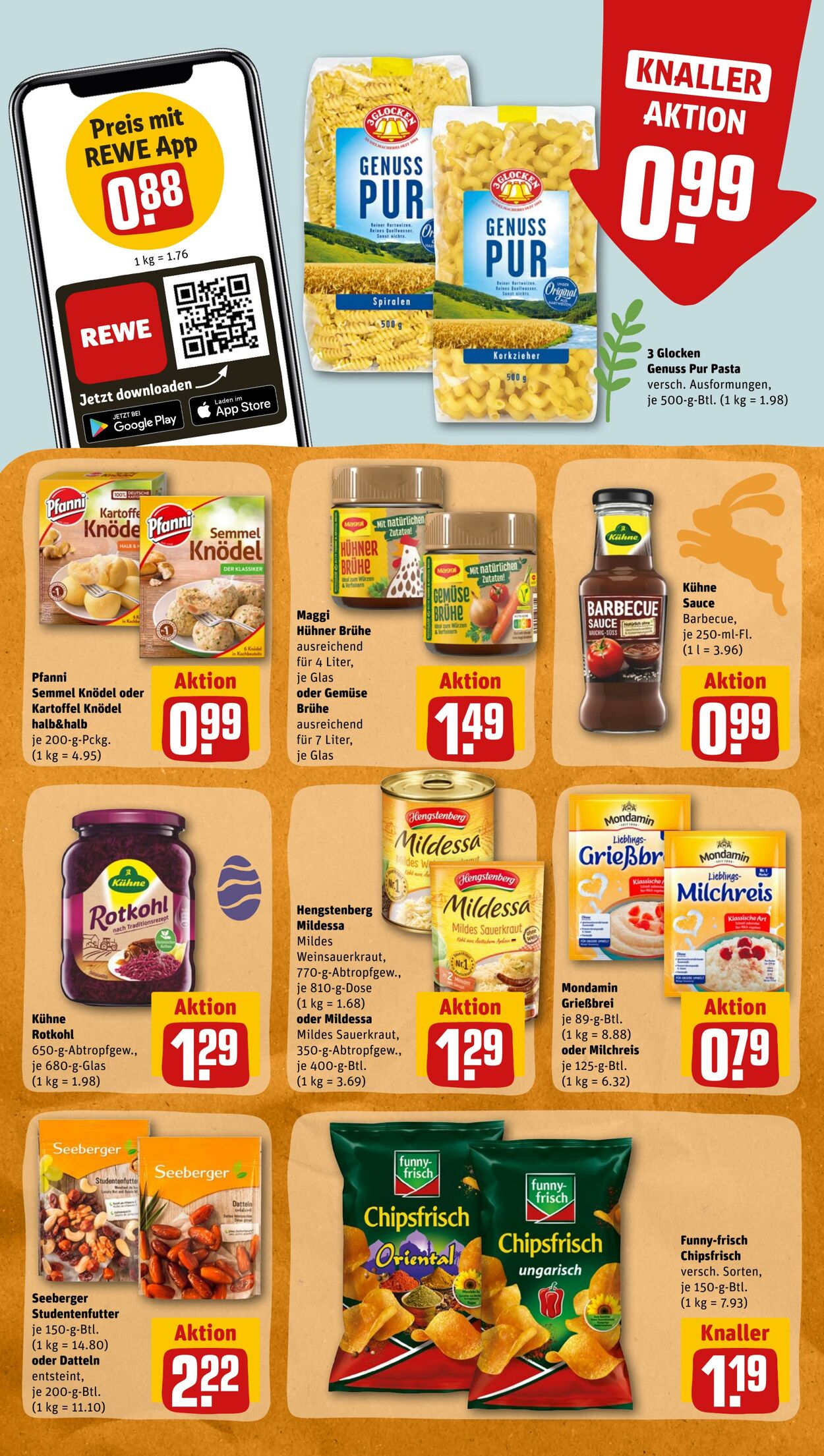 Prospekt Rewe 03.04.2023 - 08.04.2023