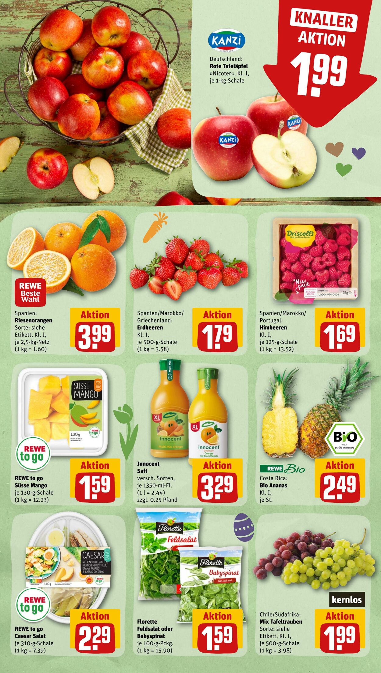 Prospekt Rewe 03.04.2023 - 08.04.2023