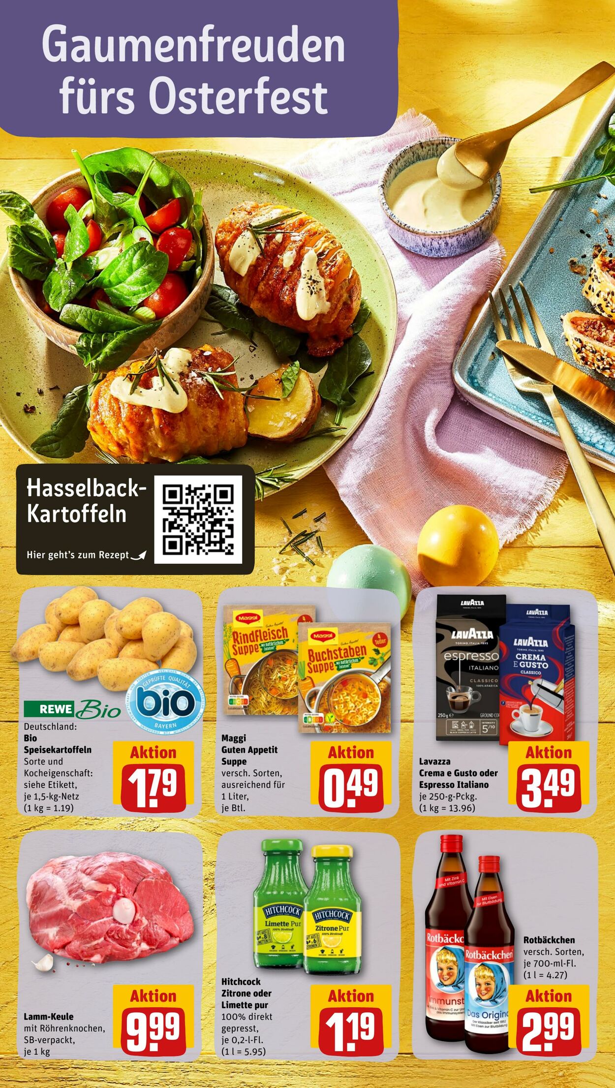 Prospekt Rewe 03.04.2023 - 08.04.2023