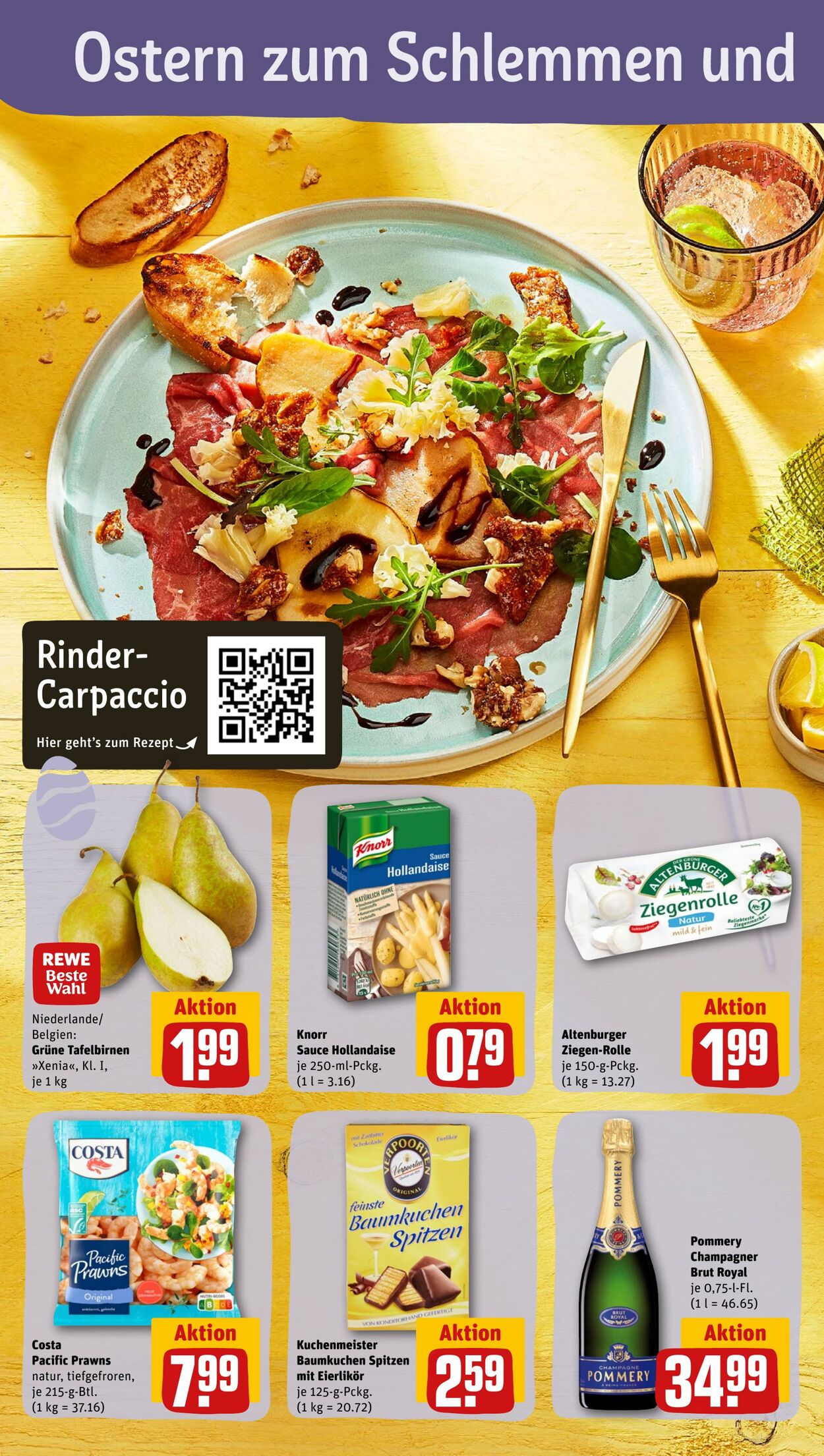 Prospekt Rewe 03.04.2023 - 08.04.2023