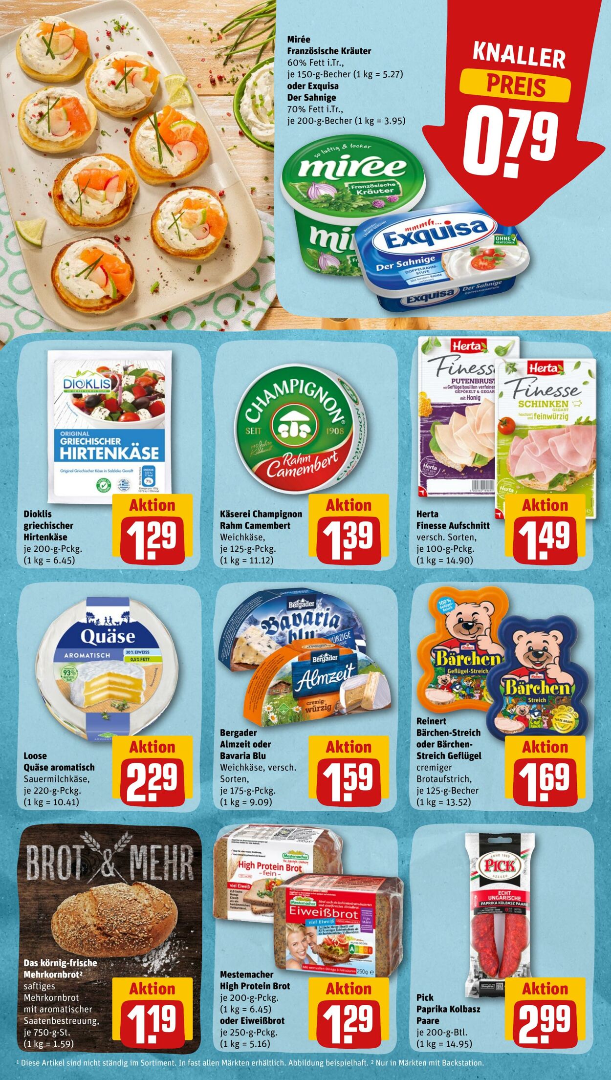 Prospekt Rewe 08.08.2022 - 13.08.2022