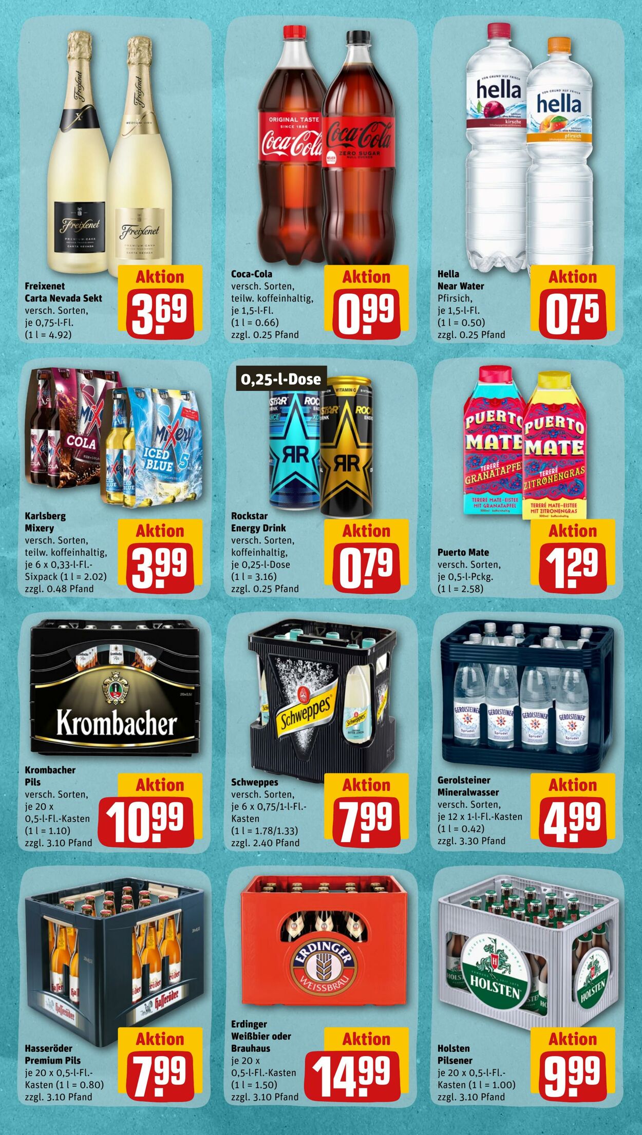 Prospekt Rewe 08.08.2022 - 13.08.2022