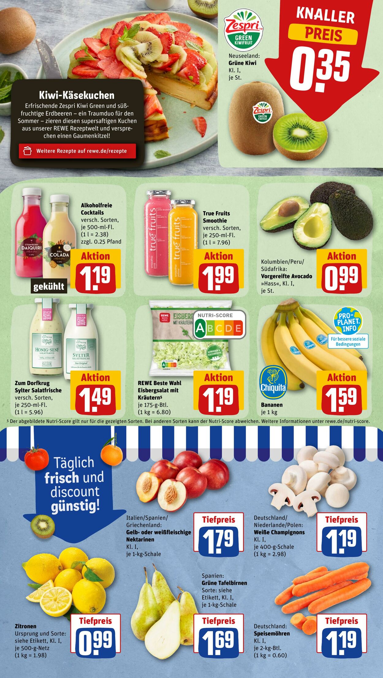 Prospekt Rewe 22.08.2022 - 27.08.2022