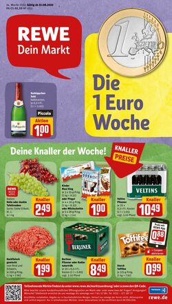 Prospekt Rewe 22.08.2022 - 27.08.2022