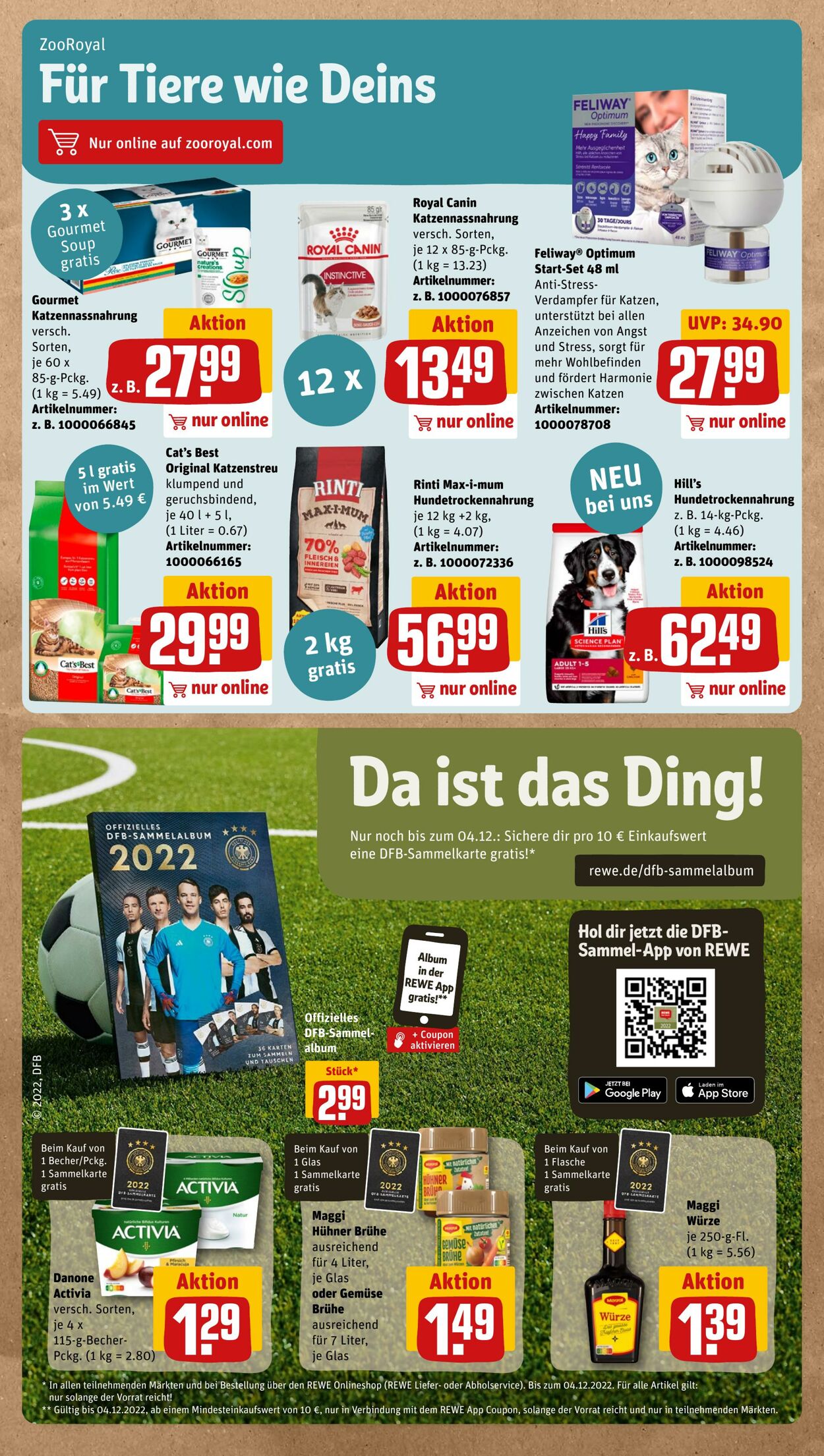 Prospekt Rewe 21.11.2022 - 26.11.2022