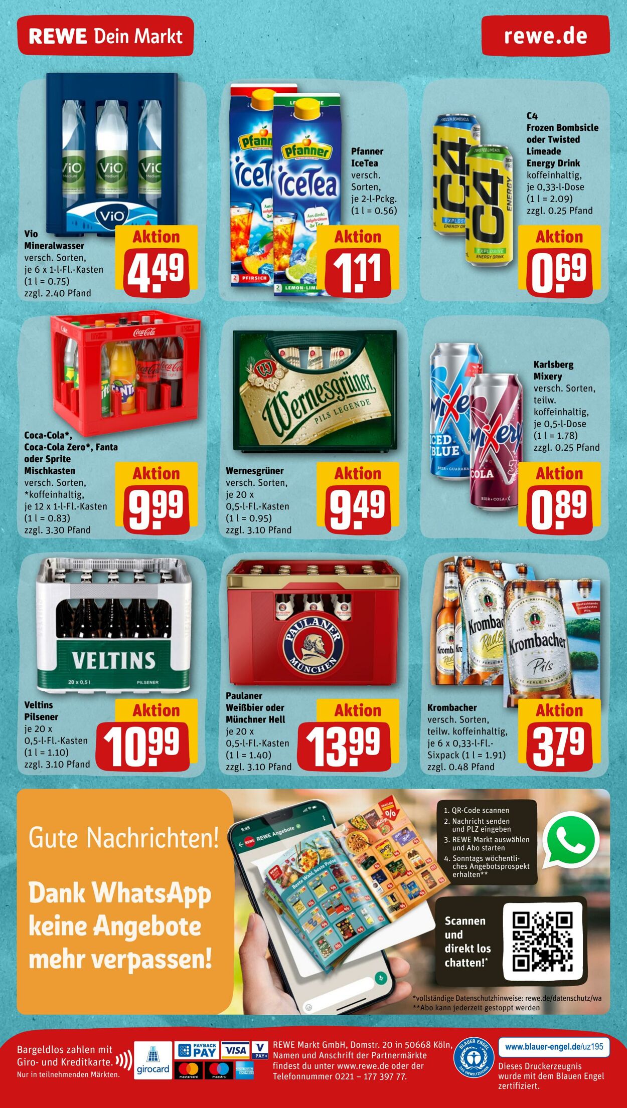 Prospekt Rewe 16.01.2023 - 21.01.2023