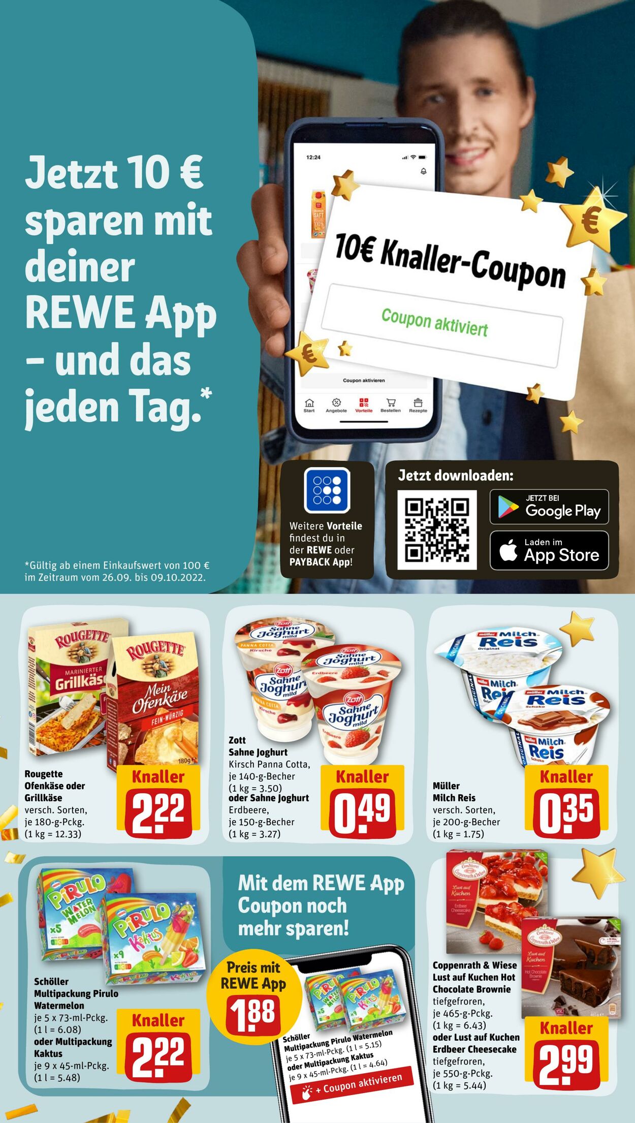 Prospekt Rewe 26.09.2022 - 01.10.2022