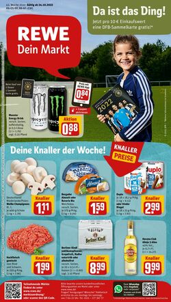 Prospekt Rewe 24.10.2022 - 29.10.2022