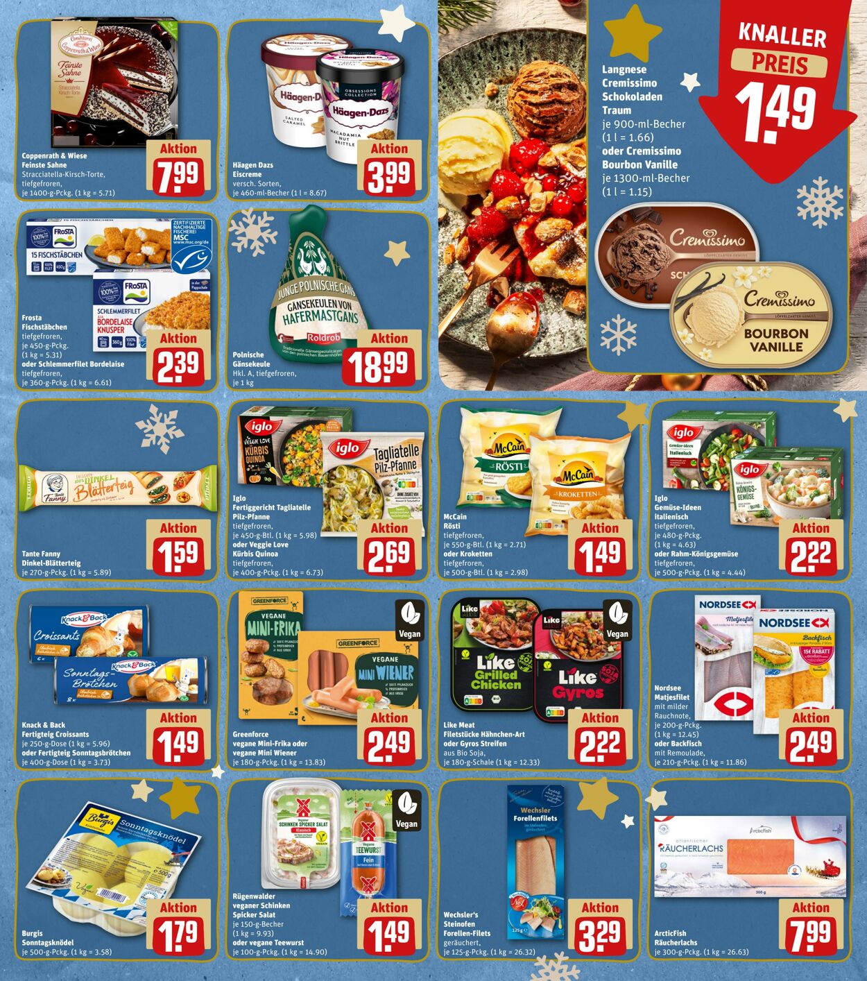 Prospekt Rewe 19.12.2022 - 24.12.2022