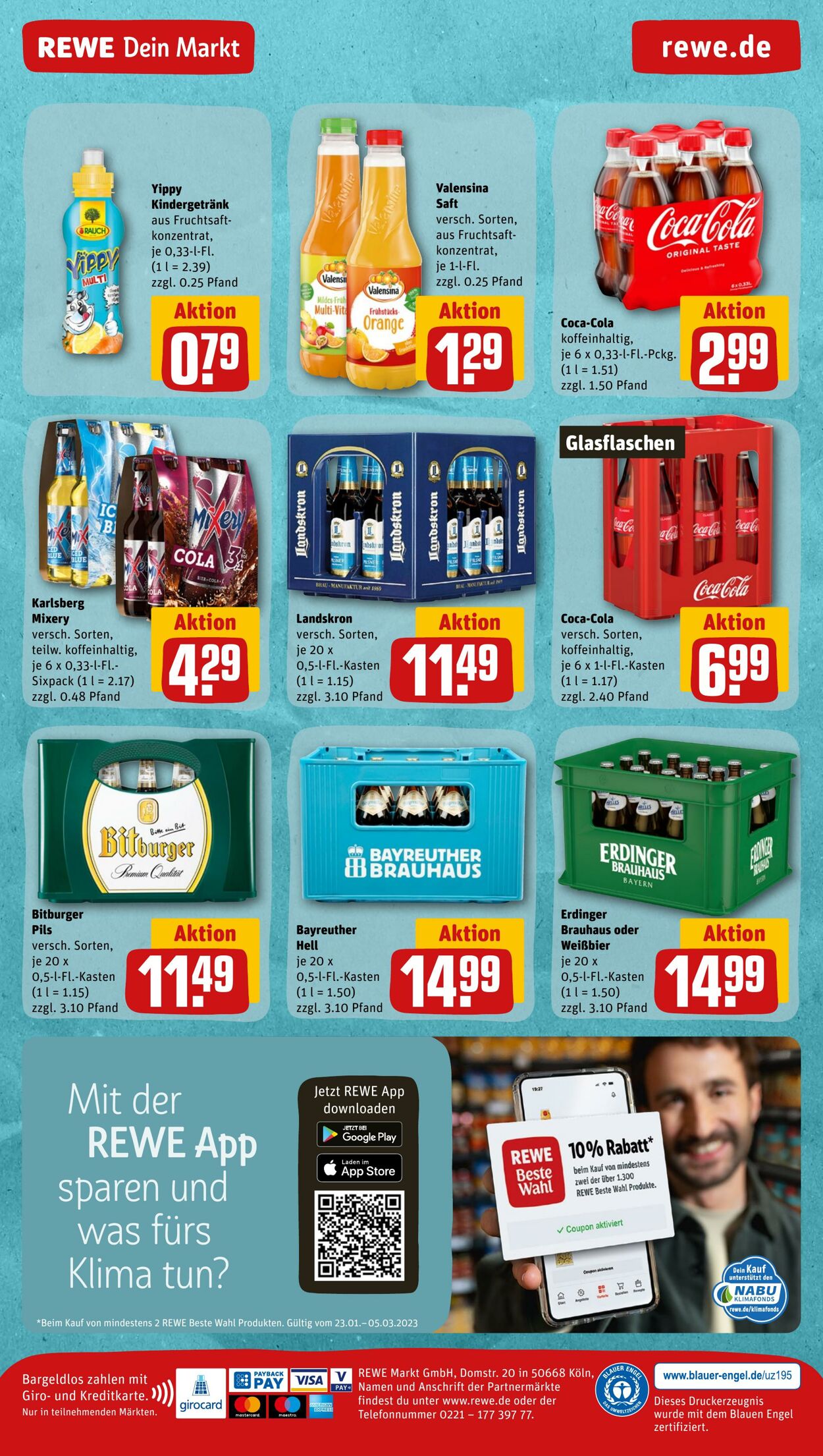 Prospekt Rewe 06.02.2023 - 11.02.2023