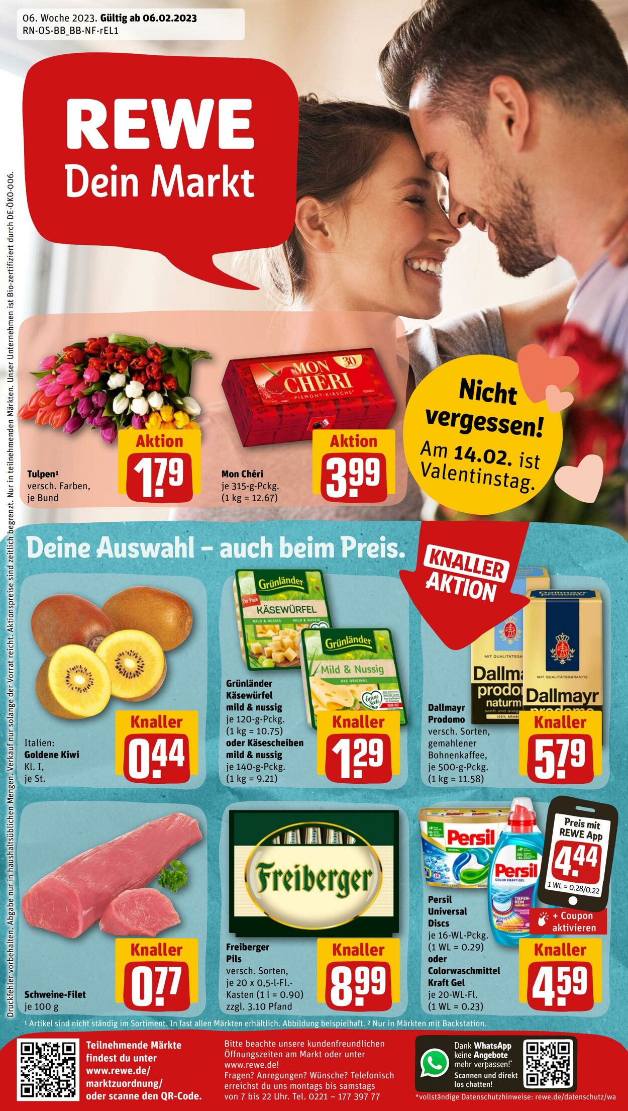 Prospekt Rewe 06.02.2023 - 11.02.2023