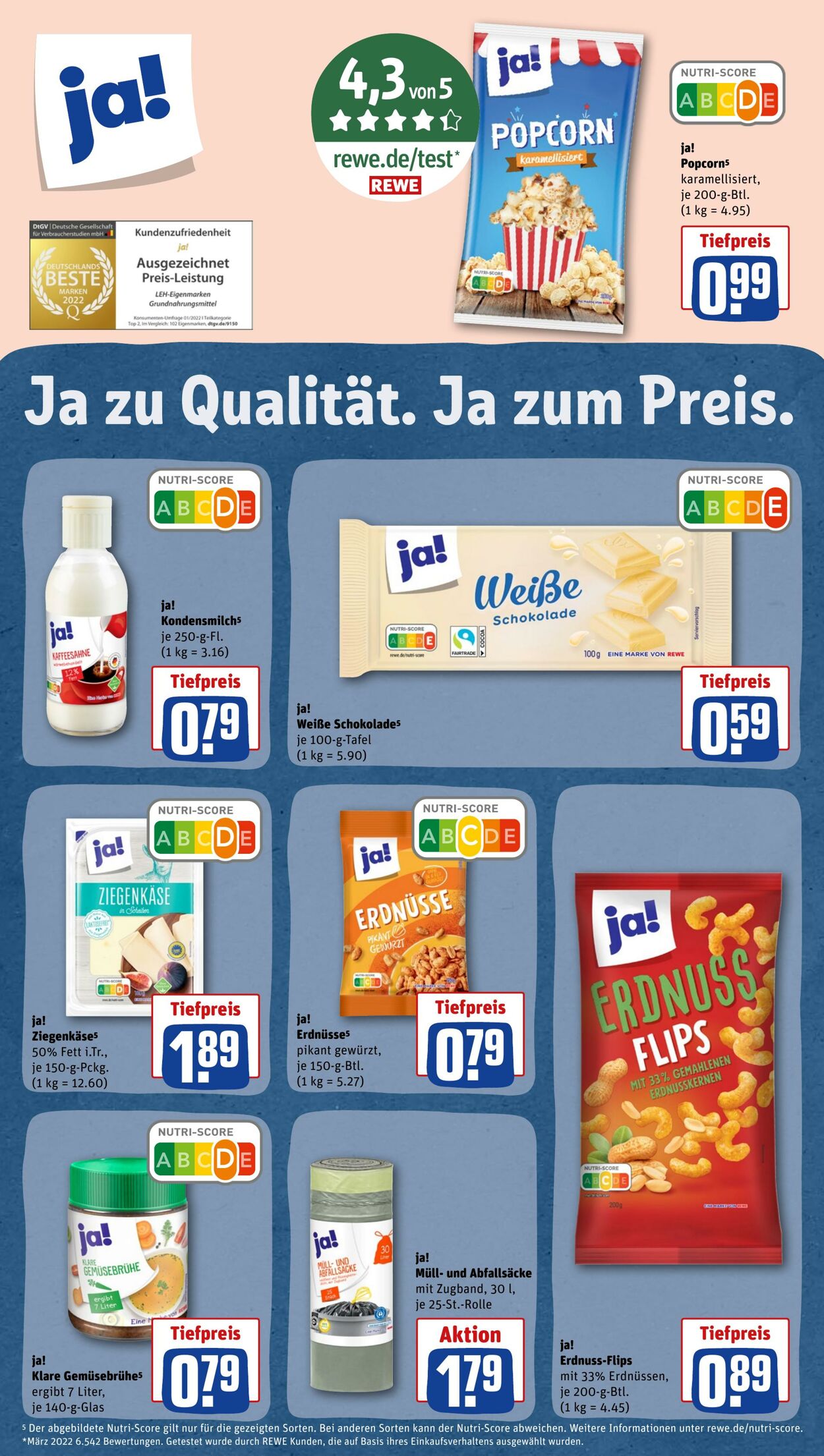 Prospekt Rewe 31.10.2022 - 05.11.2022