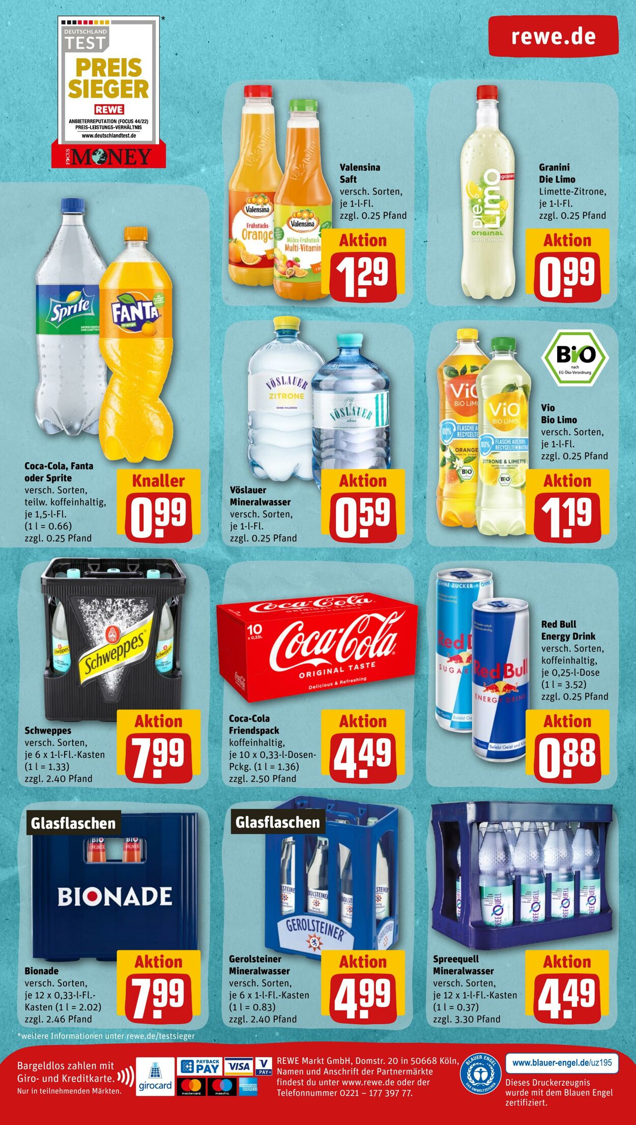 Prospekt Rewe 06.03.2023 - 11.03.2023