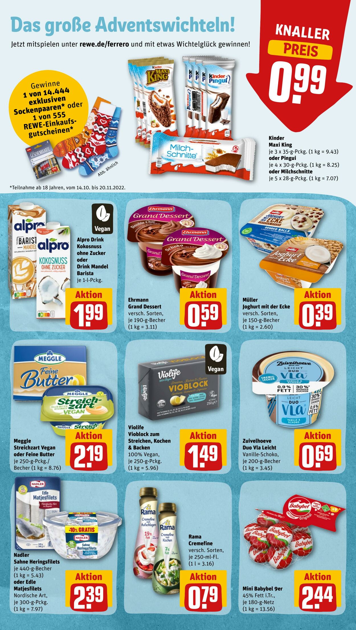 Prospekt Rewe 17.10.2022 - 22.10.2022