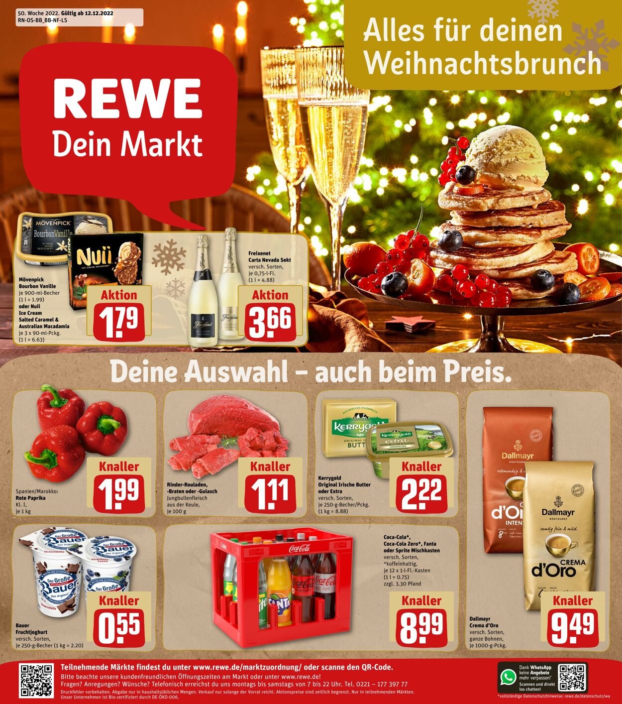 Prospekt Rewe 12.12.2022 - 17.12.2022